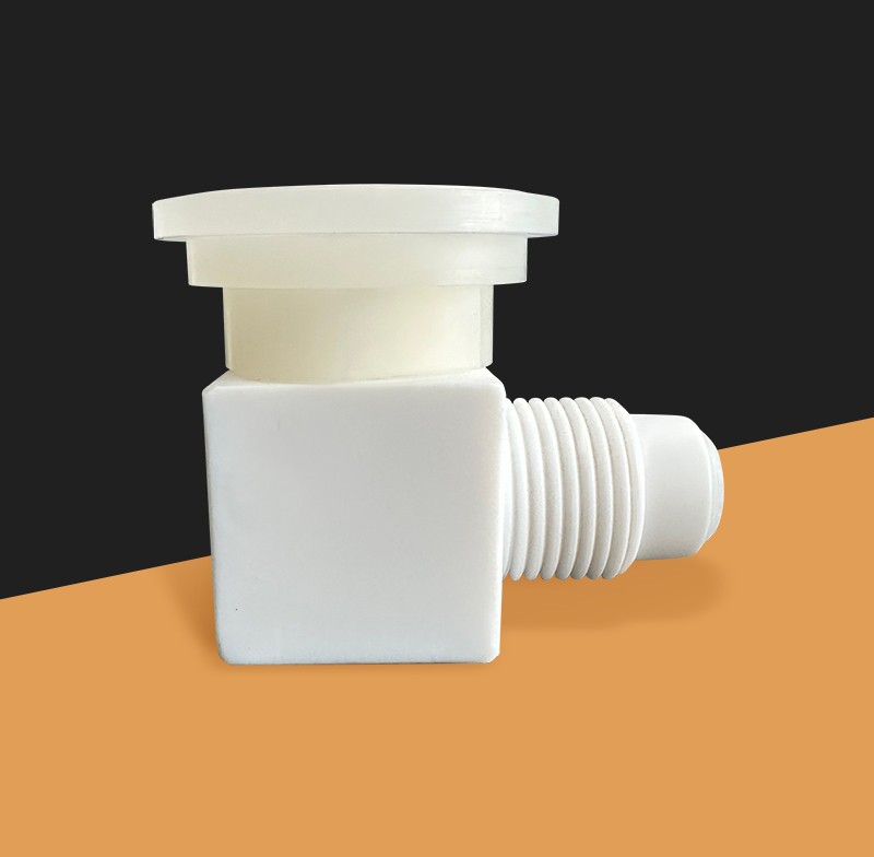 Custom Flange-to-Swaged 90° Elbow
