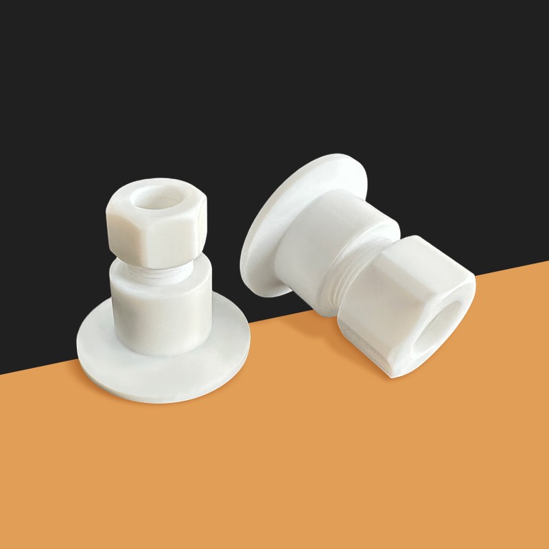 Flange Quick-Connect Straight Fitting